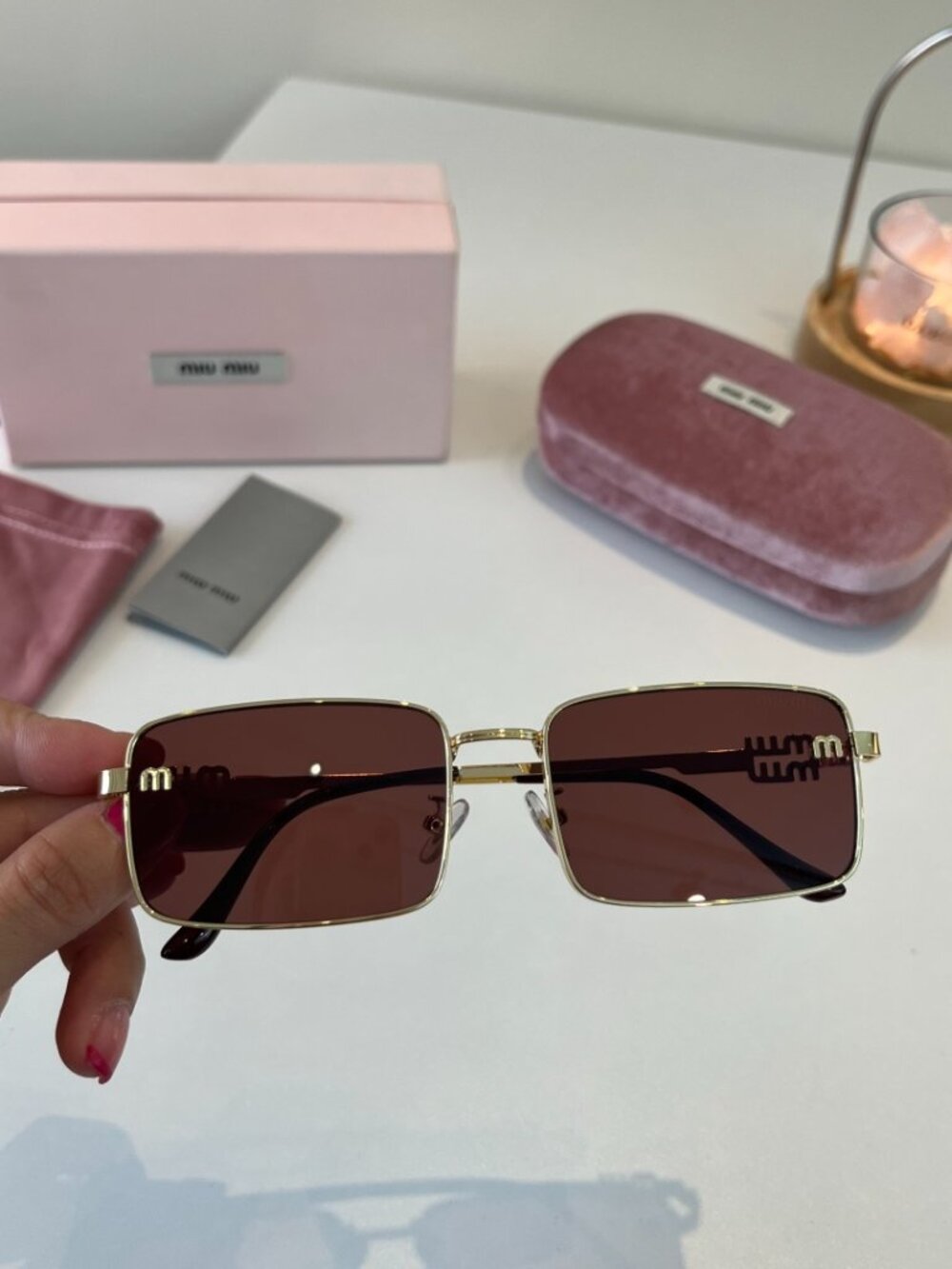 ✅NWT Authentic MIU MIU Sunglasses - Picture 6 of 10